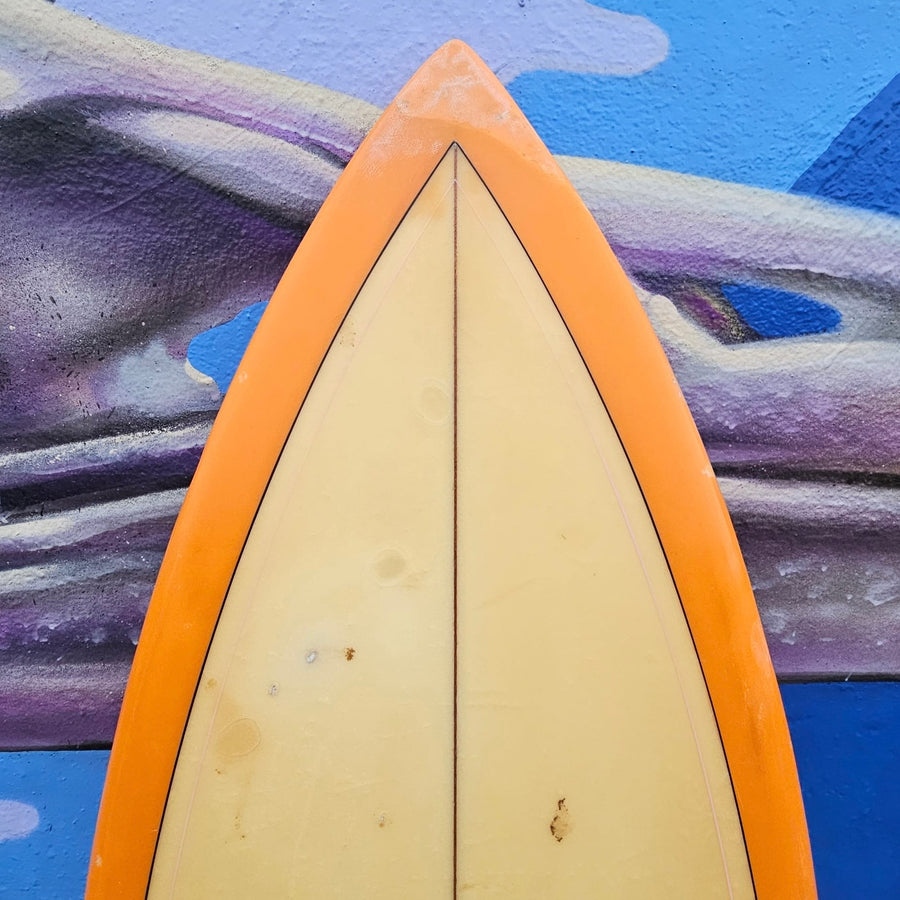 (#1542) Pat Morgan Vintage Surfboard 6'9" x 19" x 3"