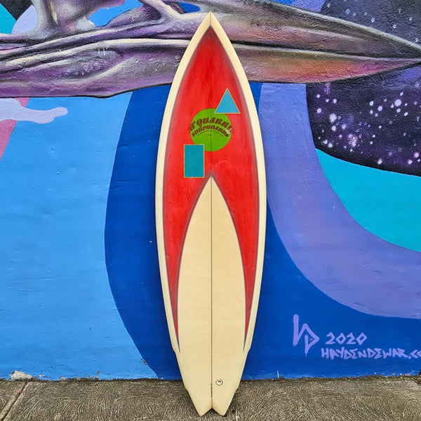 (#1539) Macquarie Vintage Surfboard 6'2" x 20" x 2 7/8"