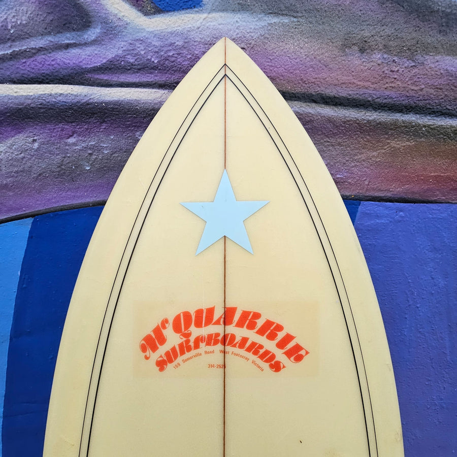 (#1539) Macquarie Vintage Surfboard 6'2" x 20" x 2 7/8"