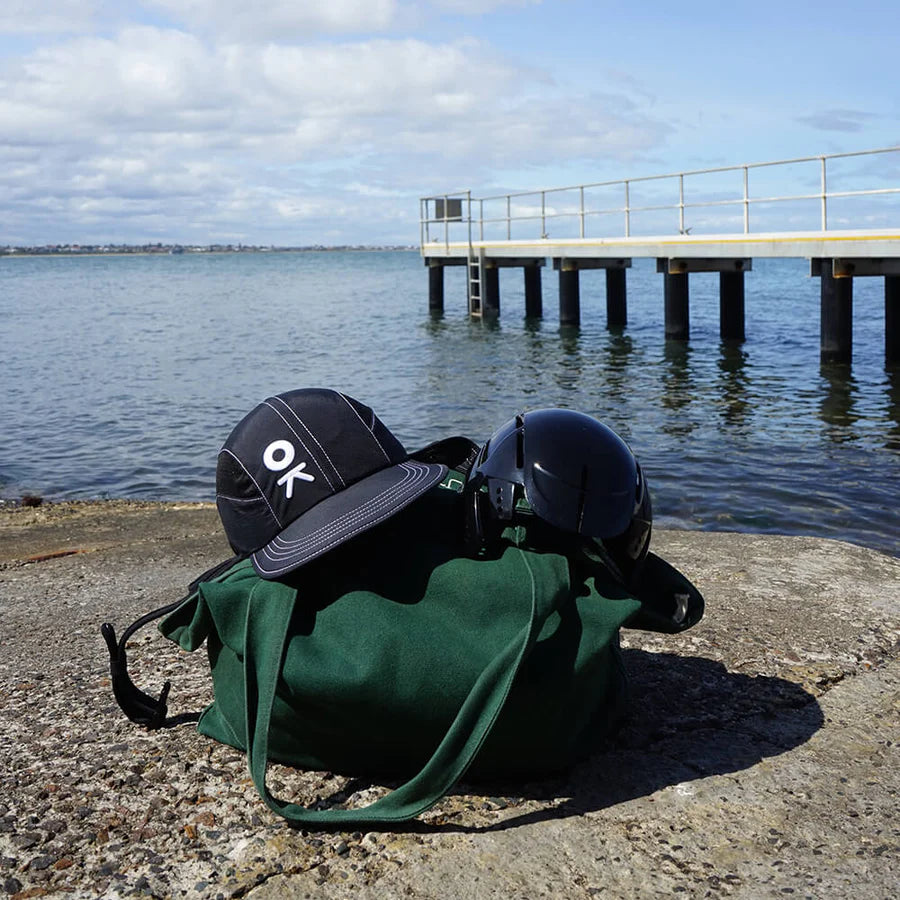 Knok Surfwear Baseball Hard Cap - Black