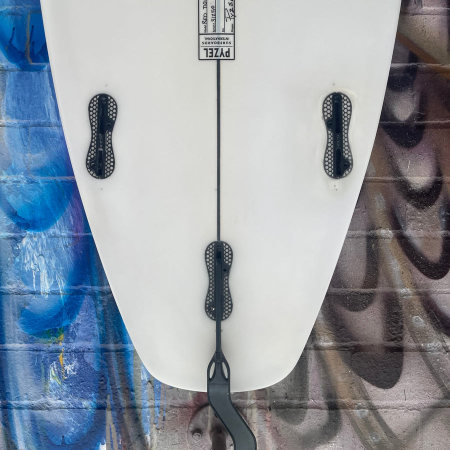 (#2773) Pyzel Red Tiger XL 6'2" x 20" x 2.75" 36L FCS II