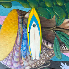 (#2732) Oke Twin Fin 5'10" x 19 8/7" x 2 5/8" 30L FCSII