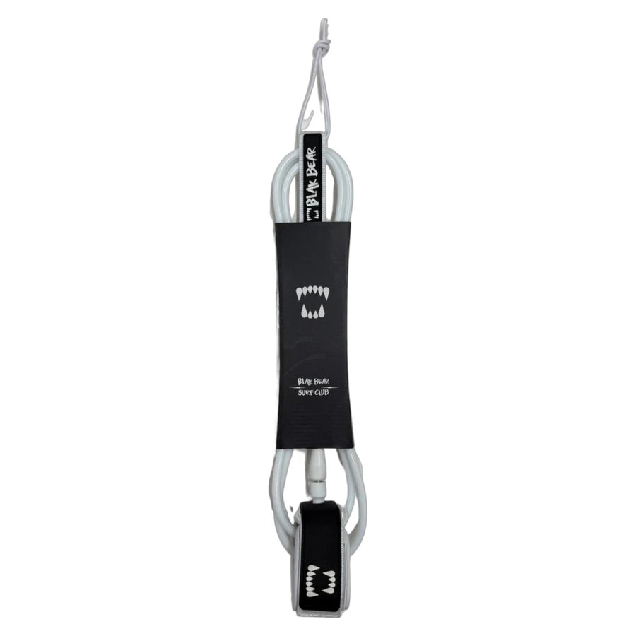Blak Bear Surf Club The Everyday Leash 6'0 - White
