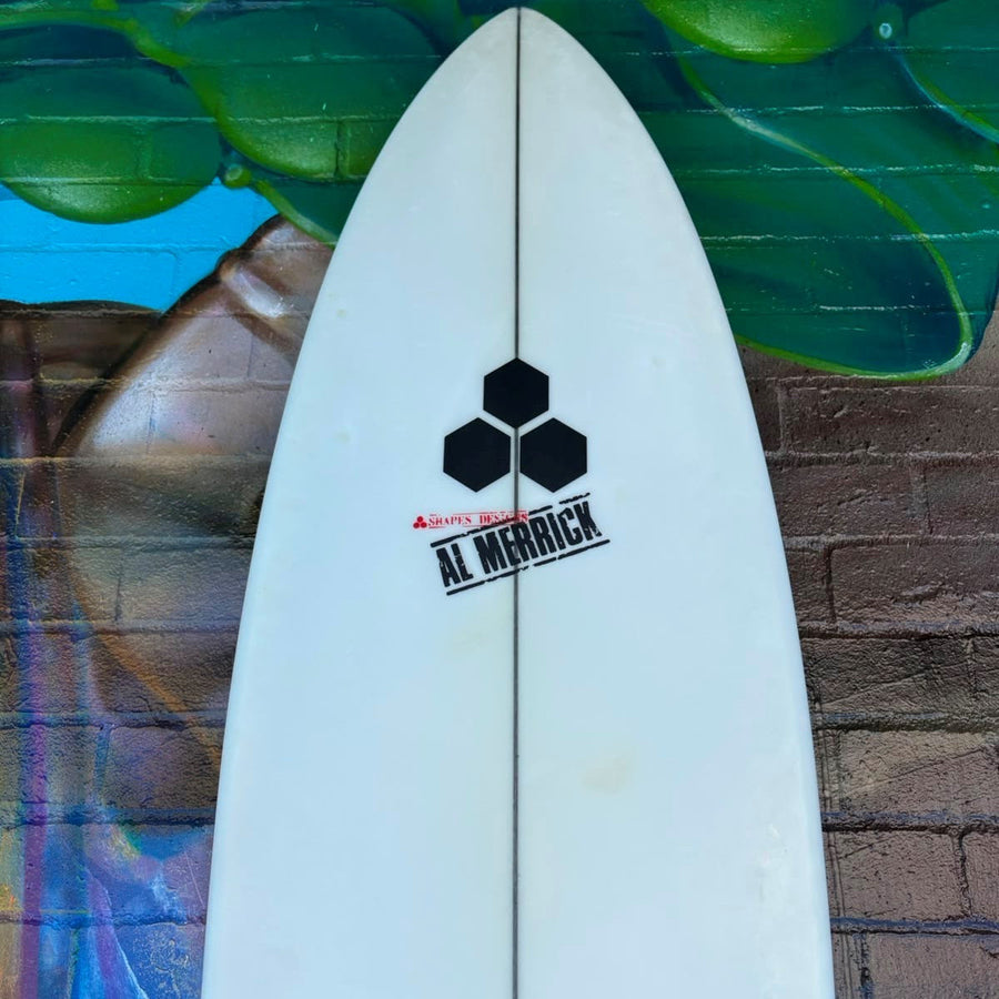 (#7771) Channel Islands Two Happy 6'1" x 19 1/4" x 2 1/2" 31.1L FCSII
