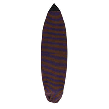 Creatures of Leisure Shortboard Reliance Sox: Purple Black Stripe