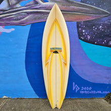 (#1538) Springer Vintage Single Fin 6'0" x 19 1/2" x 2 3/4"