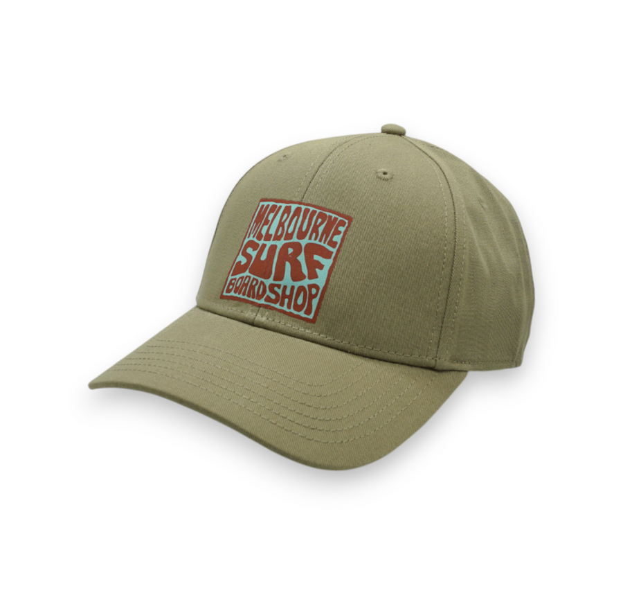 Melbourne Surf Board Shop Golf Day Stamp Logo Cap
