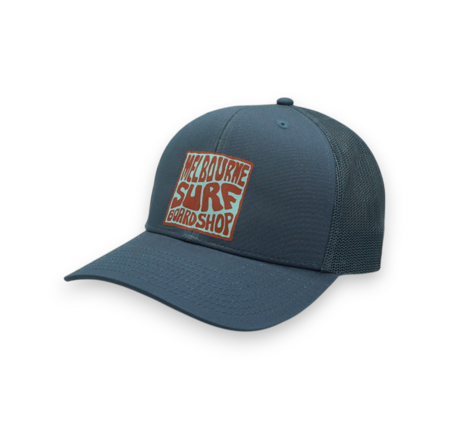 Melbourne Surf Board Shop Trucker Stamp Logo Cap
