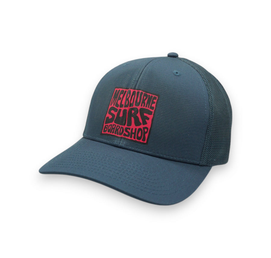 Melbourne Surf Board Shop Trucker Stamp Logo Cap