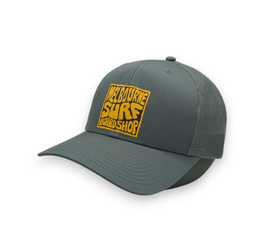 Melbourne Surf Board Shop Trucker Stamp Logo Cap
