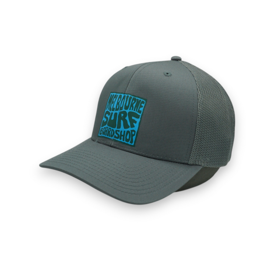 Melbourne Surf Board Shop Trucker Stamp Logo Cap