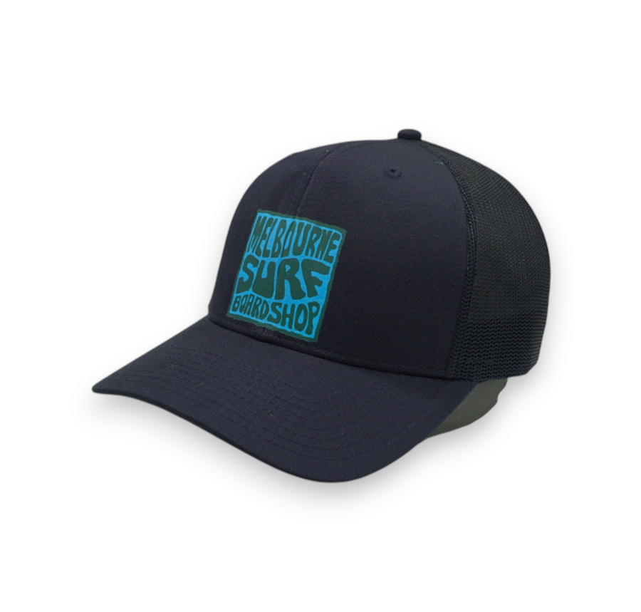 Melbourne Surf Board Shop Trucker Stamp Logo Cap