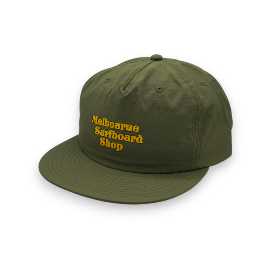 Melbourne Surf Board Shop Lightweight 5 Panel Bubble Logo Cap