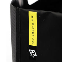 Creatures of Leisure Surf Bucket - Waterproof 44L: Black Citrus