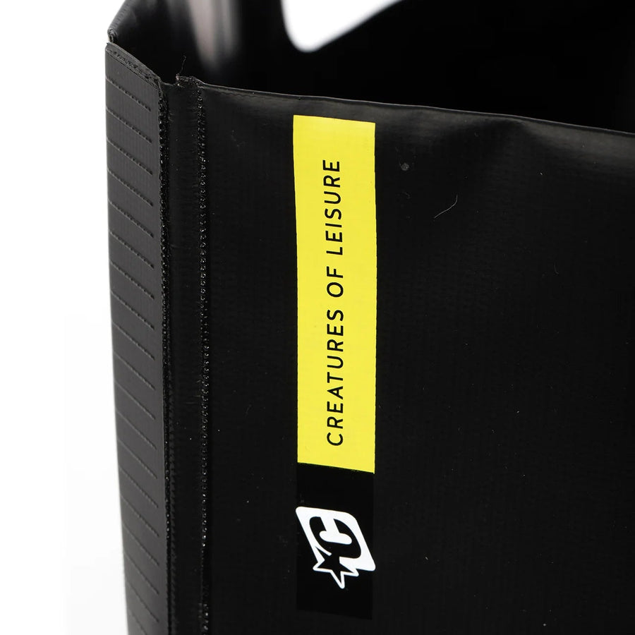 Creatures of Leisure Surf Bucket - Waterproof 44L: Black Citrus