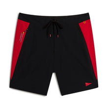 Florence Marine X Cordura Airtex Boardshort - Black Racing Red