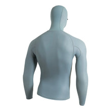 Florence Marine X Windshield L/S Hooded Rashguard - Light Sea Blue