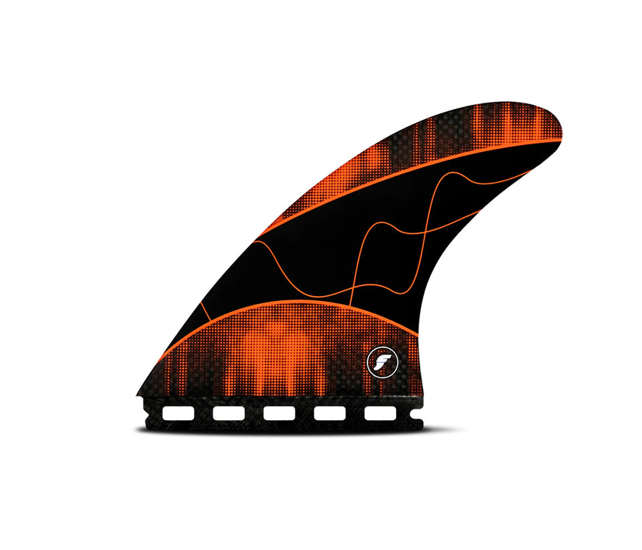 Futures Jack Robinson Large Techflex Thruster: Orange