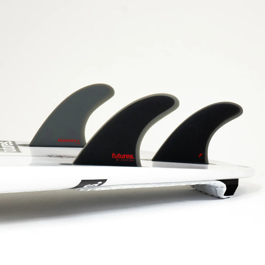 Futures EA Control Series FG Thruster Large - Black/Grey