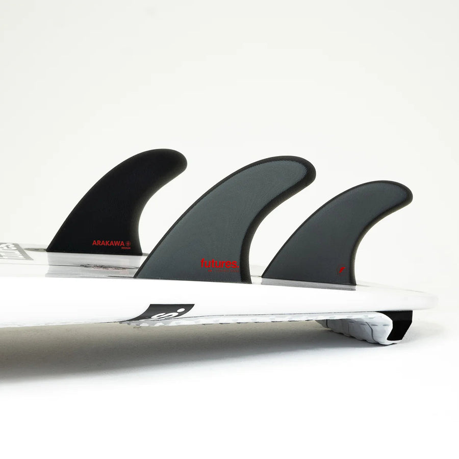 Futures EA Control Series FG Thruster Medium - Grey/Black