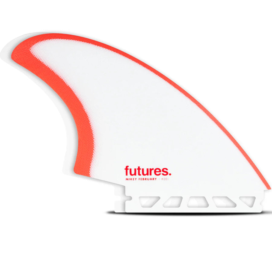 Futures Mikey February FG Keel - Red/Grey