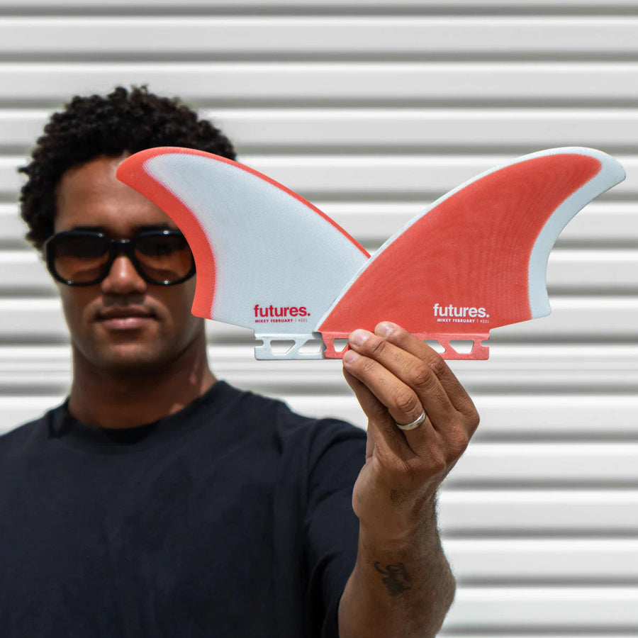 Futures Mikey February FG Keel - Red/Grey