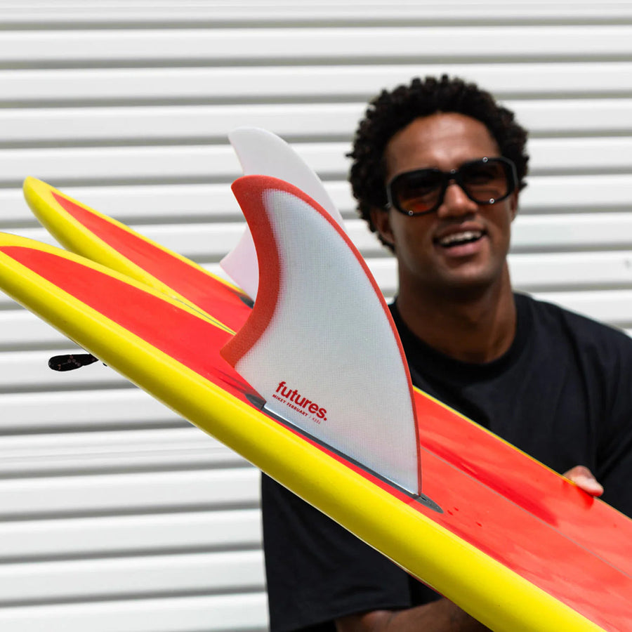 Futures Mikey February FG Keel - Red/Grey