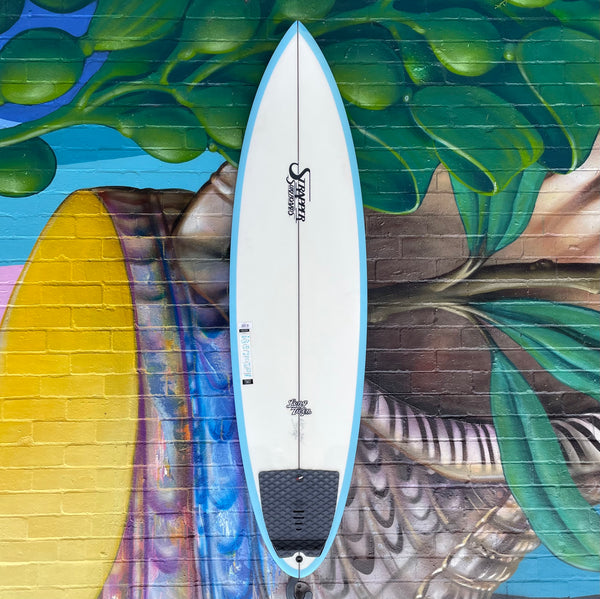 (#7613) Strapper Custom Mid 6'10" x 21" x 2 3/4" 42.5L FCSII