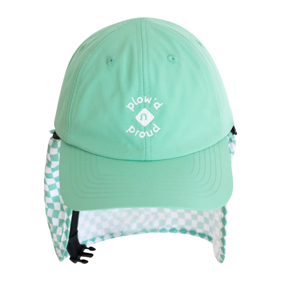 Plow Surf Co. Mint Check Surf Cap