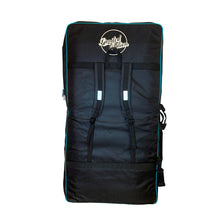 Deluxe padded blue surfboard bag with handles and straps, Melbourne surf shop accessory