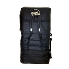 Black padded surfboard travel cover with handles and Limited Edition logo, Melbourne Surfboard Shop