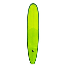 Zak Surfboards Log 9'3" x 23" x 3" Single Lime/Blue Tint