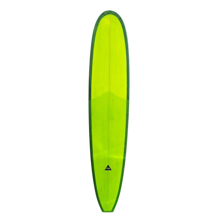 Zak Surfboards Log 9'3" x 23" x 3" Single Lime/Blue Tint