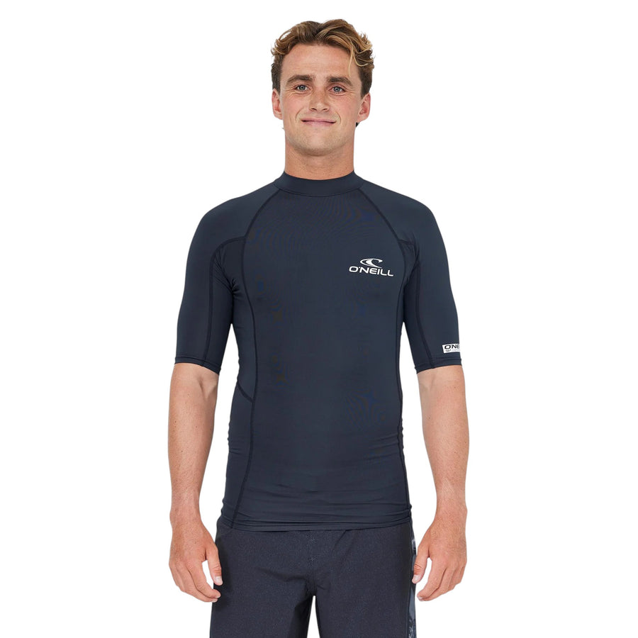 O'NEILL Clean & Mean SS Rash Guard - Black