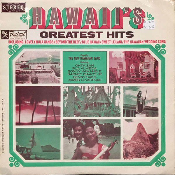 (#552) The New Hawaiian Band - Hawaii's Greatest Hits