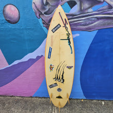 (#7766) Springer Shorty 6'2" x 20 1/2" x 3" Glass-in Fins