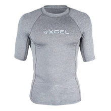 Xcel Premium Stretch S/S Rash Guard - Heather Grey