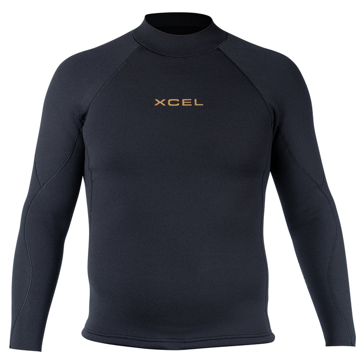 Xcel Men's Comp + 1.5mm L/S Wetsuit Jacket - Black