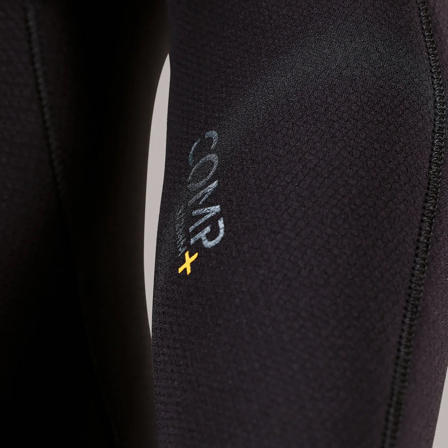 Xcel Comp+ 4/3 Chest Zip Steamer Wetsuit - Black