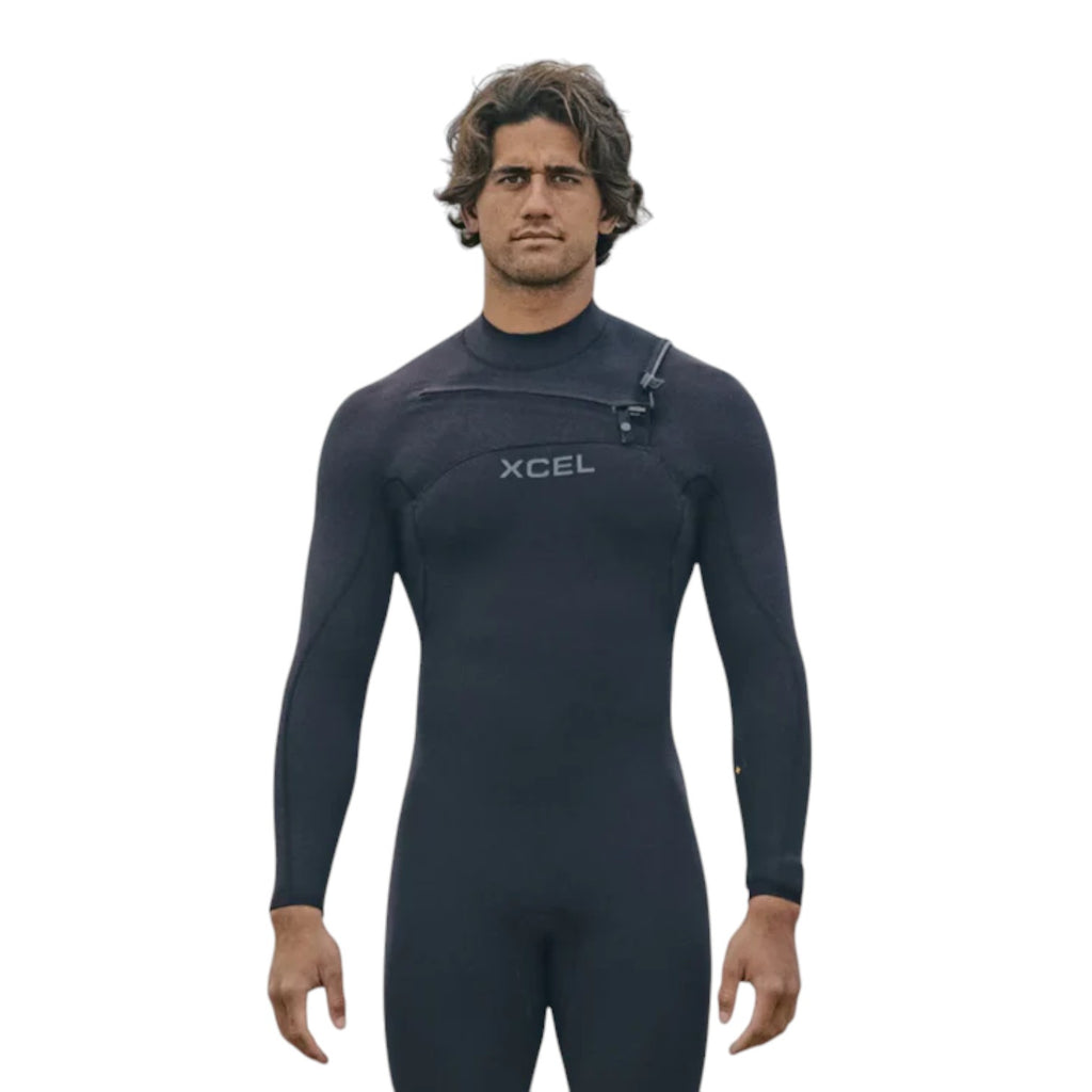 Xcel Mens Comp+ 3/2mm Long Sleeve Steamer Wetsuit Melbourne