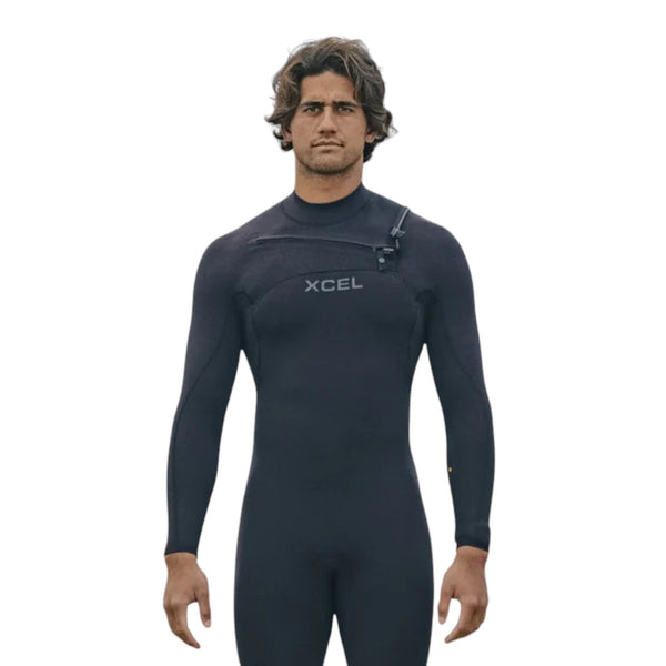 Xcel Mens Comp + 3/2mm Long Sleeve Steamer Wetsuit