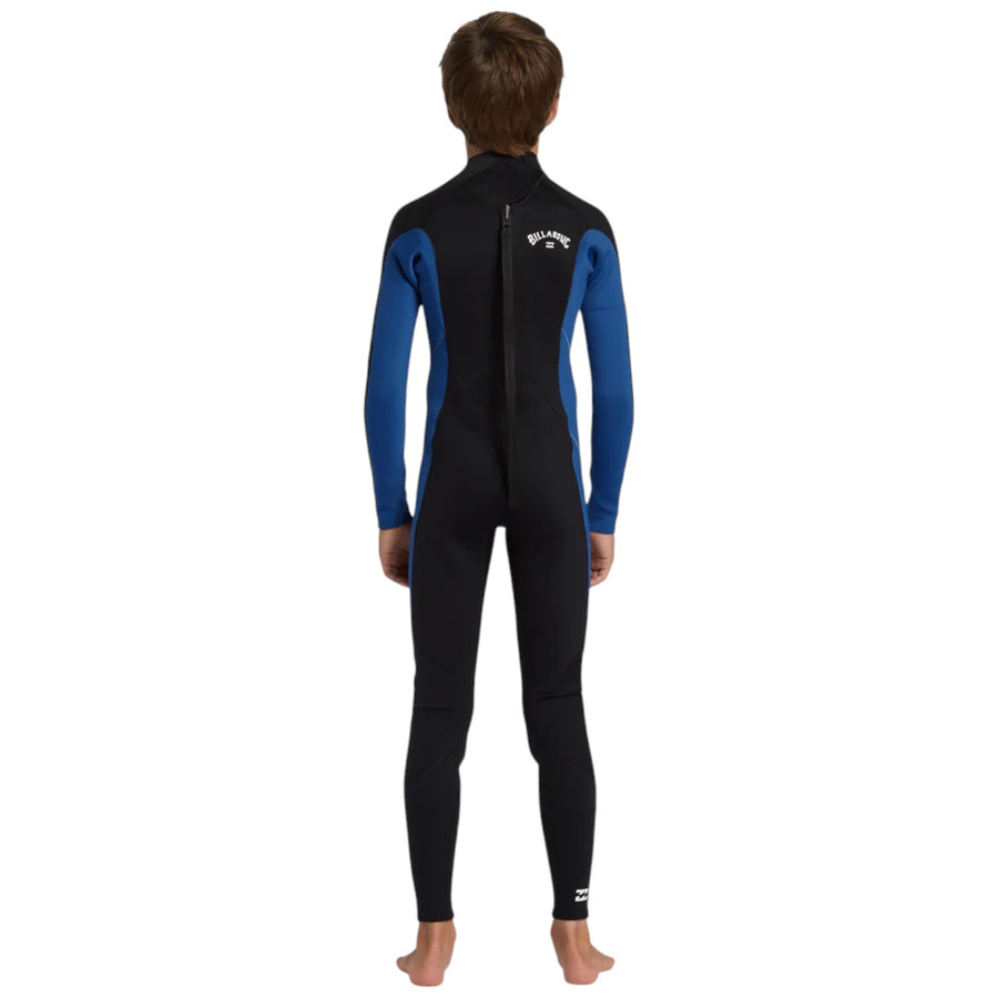 Billabong Boys 8-16 3/2mm Foil Back Zip GBS Steamer Wetsuit