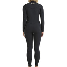 Billabong Womens 3/2mm Salty Dayz Natural Chest Zip Wetsuit - Black
