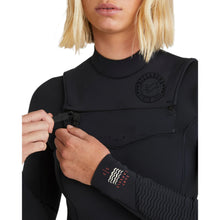 Billabong Womens 4/3mm Salty Dayz Natural Chest Zip Steamer Wetsuit