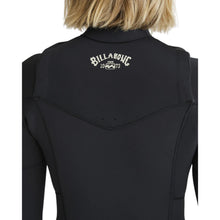 Billabong Womens 4/3mm Salty Dayz Natural Chest Zip Steamer Wetsuit