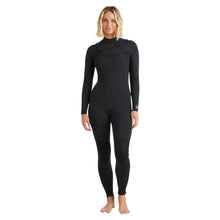 Billabong Womens 4/3mm Salty Dayz Natural Chest Zip Steamer Wetsuit