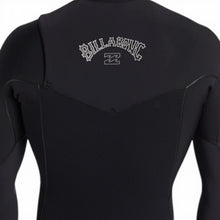 Billabong Mens 4/3 Furnace Natural Chest Zip Steamer - Black
