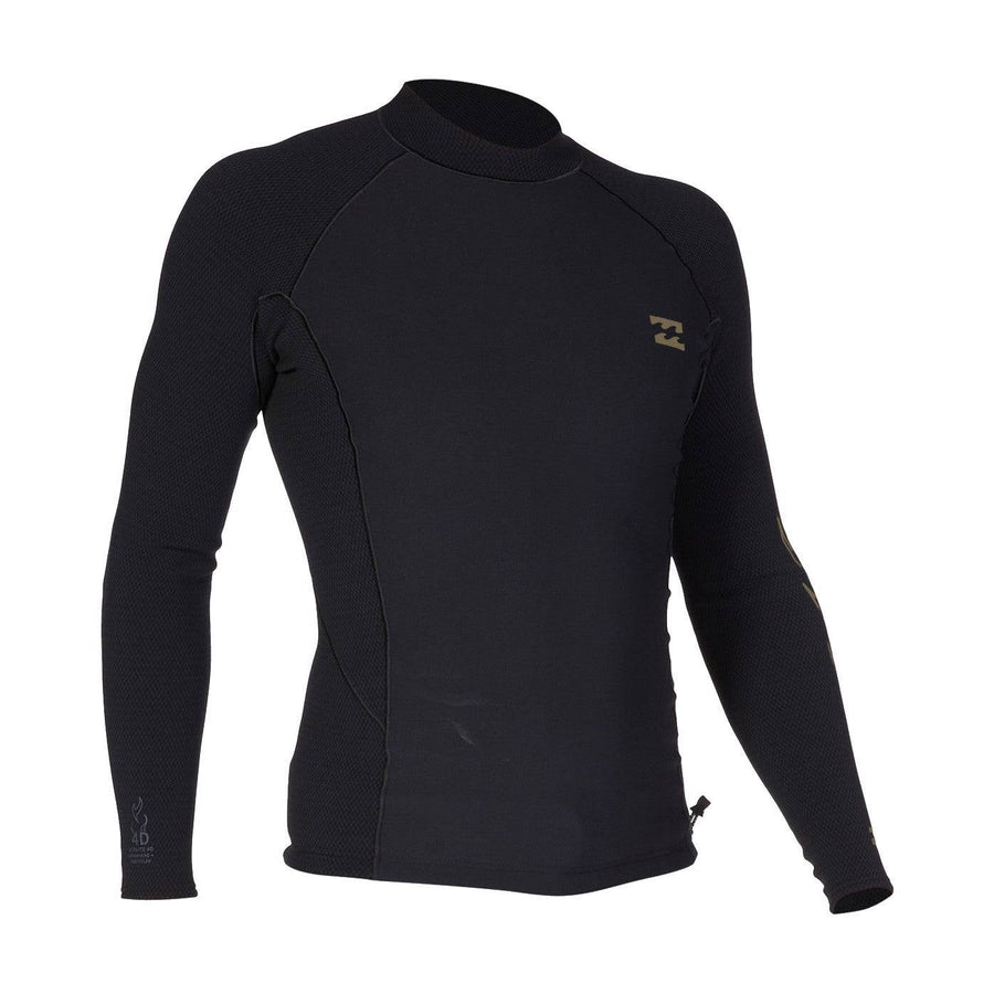 Billabong Revolution Natural 1mm Jacket Black Mens Wetsuits Billabong 