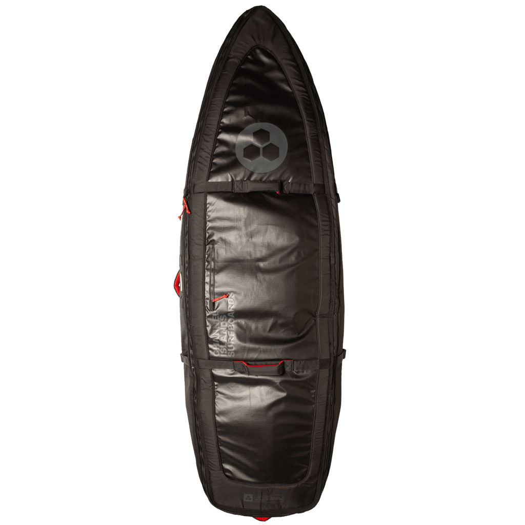 Channel Islands Traveler Wheeled Quad Board Bag - Black Boardbags Channel Islands 