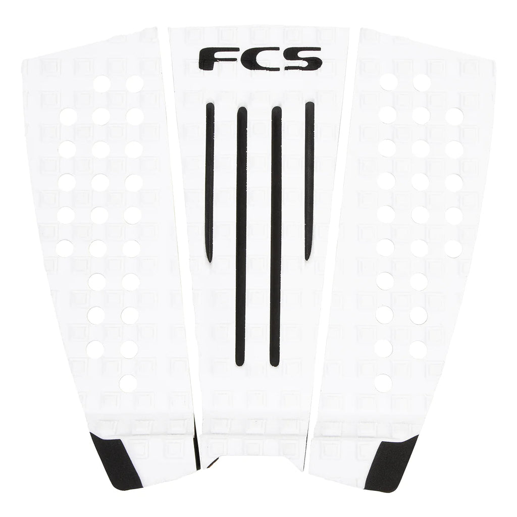 FCS - Kolohe - 3 Piece Tail Pad Tailpads FCS White Black 